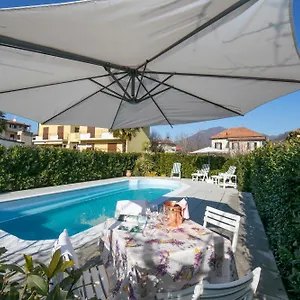 Casa Amabile With Salty Water Pool - Happy Apartment Reno Di Leggiuno